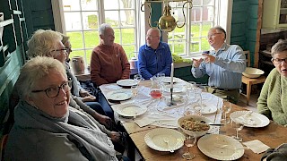 Turid, Hermod, Helene, Steinar, Rune, Frode og Marie